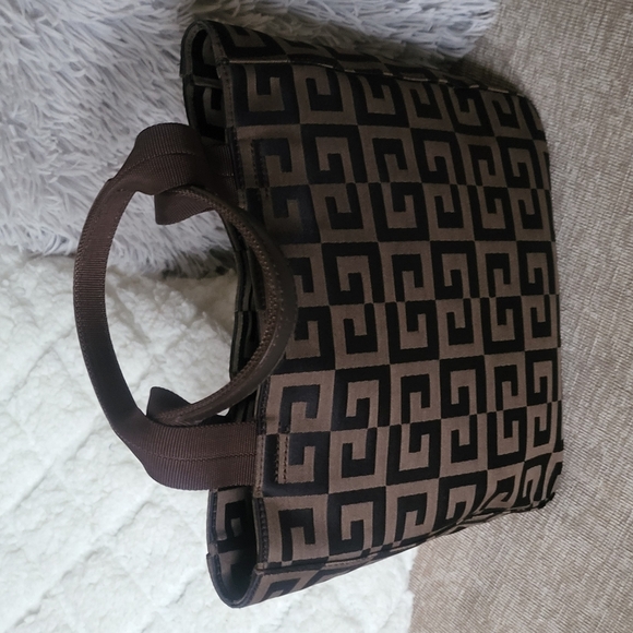 GIVENCHY Hand Bag Canvas Monogram Brown. - Picture 2 of 15